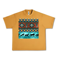 Native American Aztec Seamless Pattern Urban Heavy Tee | Teevron
