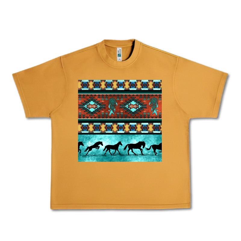 Native American Aztec Seamless Pattern Urban Heavy Tee by BundleAndBundleShop | Teevron