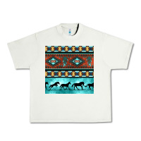 Pistachio native american aztec seamless pattern Urban Heavy Tee - BundleAndBundleShop