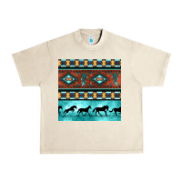Sandshell native american aztec seamless pattern Urban Heavy Tee - BundleAndBundleShop