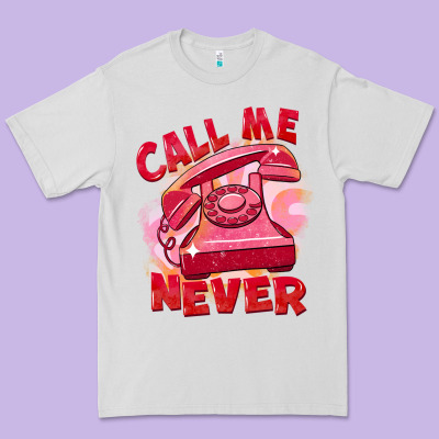 Call Me Never Premium Tee Designed By Fadigitalartstudio