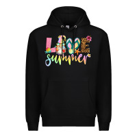 Black love summer with gnome Premium Hoodie - Artiststas