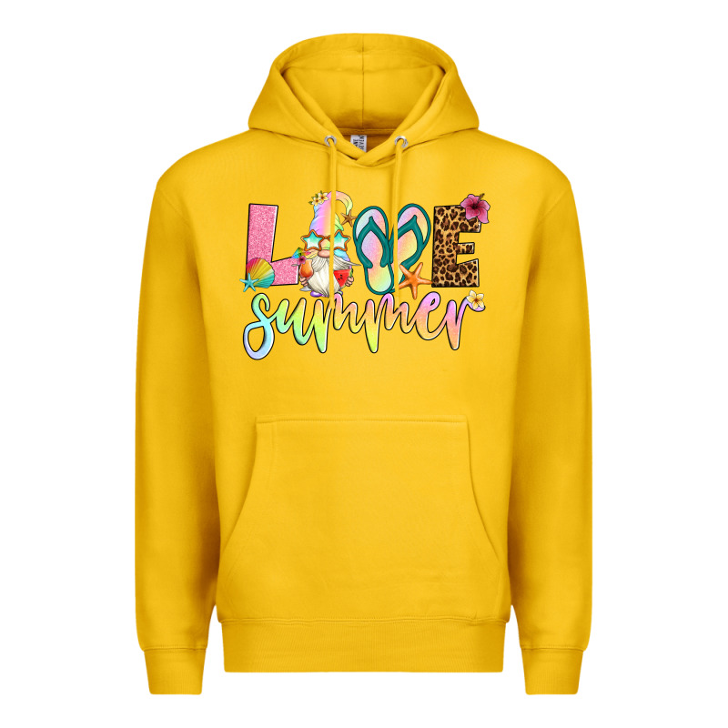 Love Summer With Gnome Premium Hoodie by Artiststas | Teevron