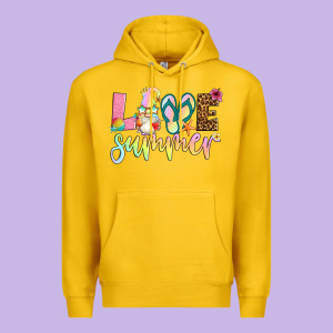 Love Summer With Gnome Premium Hoodie Designed By Artiststas