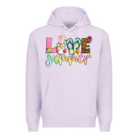 Lilac love summer with gnome Premium Hoodie - Artiststas