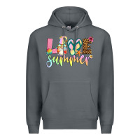Rock love summer with gnome Premium Hoodie - Artiststas