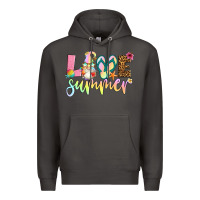 Smoke love summer with gnome Premium Hoodie - Artiststas