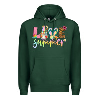 Sports Green love summer with gnome Premium Hoodie - Artiststas