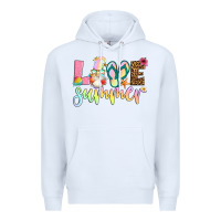 White love summer with gnome Premium Hoodie - Artiststas