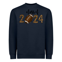 Navy class of 2024 american football Heavyweight Sweatshirt - RanaPortraitStore