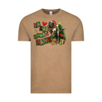 Vintage Coffee Fa La La Trex Christmas Vintage Tee - FaDigitalArtStudio