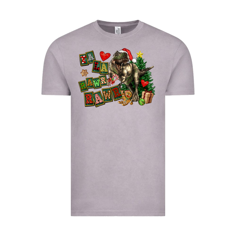 Fa La La Trex Christmas Vintage Tee by FaDigitalArtStudio | Teevron