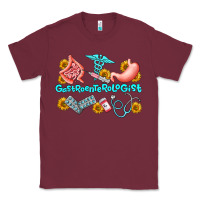 Burgundy gastroenterologist olivia Classic Tee - OliviaCreatesArt