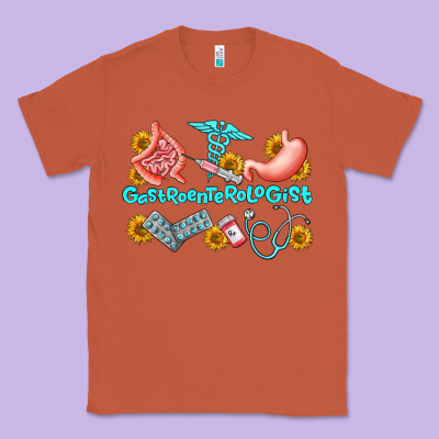 Gastroenterologist Olivia Classic Tee Designed By Oliviacreatesart