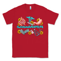 Red gastroenterologist olivia Classic Tee - OliviaCreatesArt
