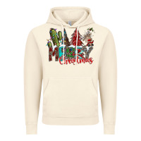 Vintage Artic Merry Christmas Vintage Hoodie - CowhideDigitalArt