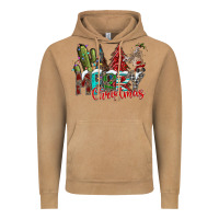 Vintage Camel Merry Christmas Vintage Hoodie - CowhideDigitalArt