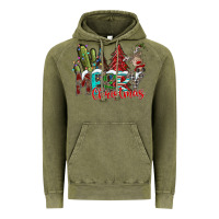 Vintage Olive Merry Christmas Vintage Hoodie - CowhideDigitalArt
