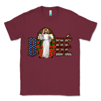 Burgundy bebe jesus christ Classic Tee - Jasminsmagicworld