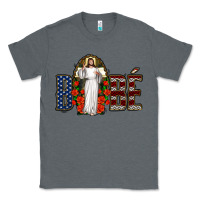 Charcoal Heather bebe jesus christ Classic Tee - Jasminsmagicworld