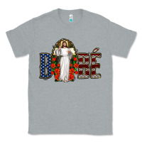Heather Grey bebe jesus christ Classic Tee - Jasminsmagicworld
