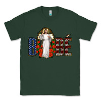 Sports Green bebe jesus christ Classic Tee - Jasminsmagicworld