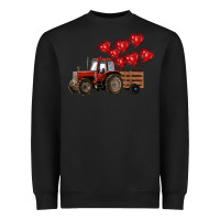 Black farm tractor Heavyweight Sweatshirt - RanaPortraitStore