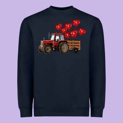 Farm Tractor Heavyweight Sweatshirt Designed By Ranaportraitstore
