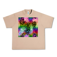 Burro neon safari seamless pattern 2 Urban Heavy Tee - BundleAndBundleShop