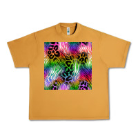 Peanut Butter neon safari seamless pattern 2 Urban Heavy Tee - BundleAndBundleShop