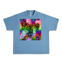 Pebble Blue neon safari seamless pattern 2 Urban Heavy Tee - BundleAndBundleShop