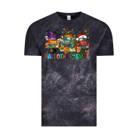 Cloud Black hallothanksmas trucks Vintage Tee - FaDigitalArtStudio