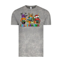 Cloud Rock hallothanksmas trucks Vintage Tee - FaDigitalArtStudio