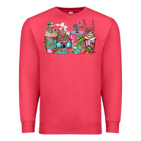 Cardinal skeleton summer coffee cups Premium Sweatshirt - Jasminsmagicworld