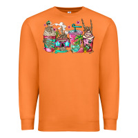 Carrot skeleton summer coffee cups Premium Sweatshirt - Jasminsmagicworld