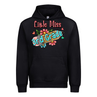 Black little miss third grade Urban Hoodie - Jasminsmagicworld