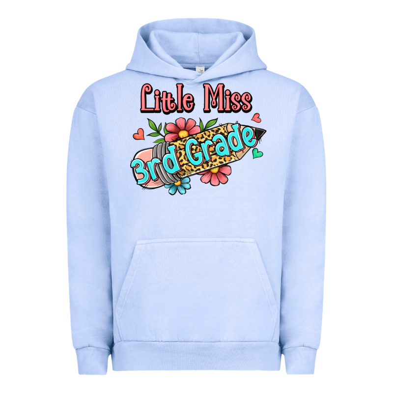 Little Miss Third Grade Urban Hoodie by Jasminsmagicworld | Teevron