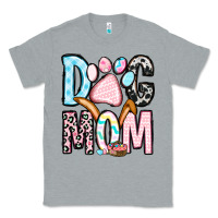 Heather Grey Easter dog mom Classic Tee - OliviaCreatesArt