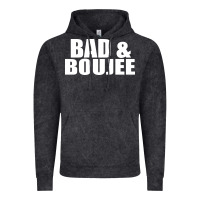 Vintage Black bad & boujee Vintage Hoodie - artisFamous