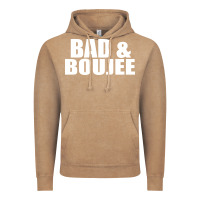 Vintage Coffee bad & boujee Vintage Hoodie - artisFamous