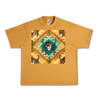 Peanut Butter native american aztec seamless pattern Urban Heavy Tee - BundleAndBundleShop