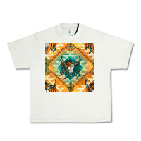 Pistachio native american aztec seamless pattern Urban Heavy Tee - BundleAndBundleShop