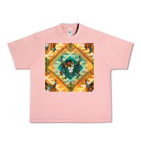 Salmon native american aztec seamless pattern Urban Heavy Tee - BundleAndBundleShop