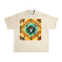 Sandshell native american aztec seamless pattern Urban Heavy Tee - BundleAndBundleShop