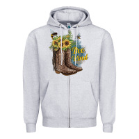 Heather Grey Bee Kind Zipper Hoodie - JahusDesignShop