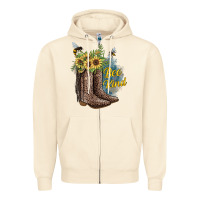 Sandshell Bee Kind Zipper Hoodie - JahusDesignShop