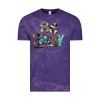 Cloud Purple Be Salty Vintage Tee - FaDigitalArtStudio