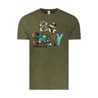 Vintage Olive Be Salty Vintage Tee - FaDigitalArtStudio