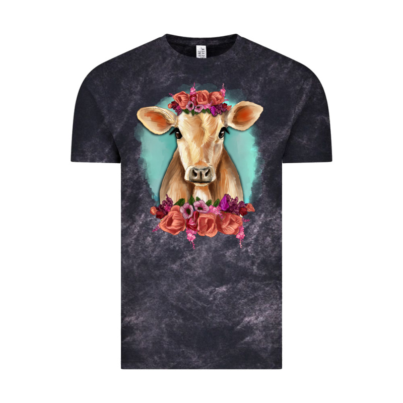 Floral Cow Vintage Tee by RanaPortraitStore | Teevron