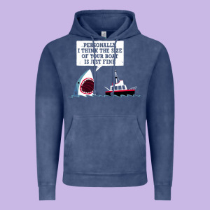 Polite Jaws Vintage Hoodie Designed By Artisfamous